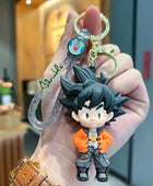 Cartoon anime Sun Wukong figurine keychain pendant creative Kung Fu boy doll car keychain accessories gift for son 05 - ihavepaws.com