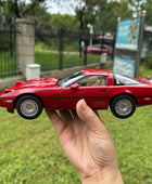 AUTOart 1:18 Chevrolet Corvette C4 1986 alloy car scale model Red - IHavePaws