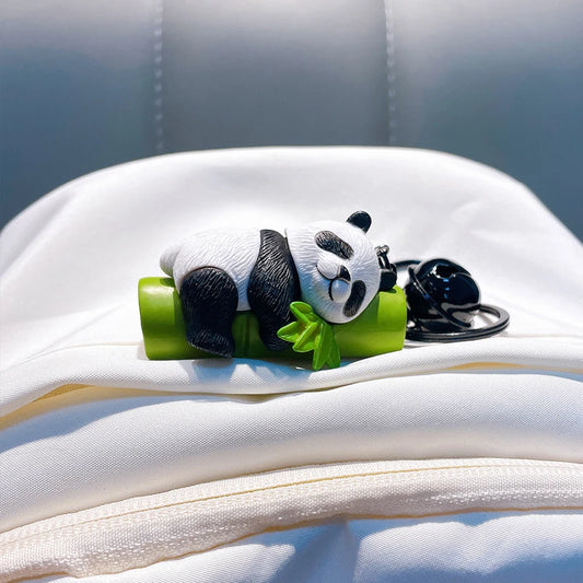 Chinese Giant Panda Keychain Pendant Cartoon Panda Decoration Toy Luggage Accessories Creative Car Key Ring Children's Day Gift - ihavepaws.com
