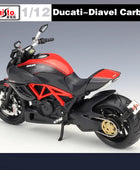 Maisto 1:12 DUCATI Diavel Carbon Alloy Sports Motorcycle Model Diecasts Metal Street Racing Motorcycle Model Childrens Toys Gift
