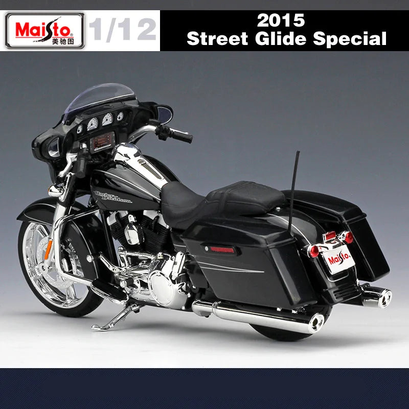 Maisto 1:12 Harley 2015 Street Glide Special Alloy Motorcycle Model Diecast Classic Motorcycle Model Simulation Collection Gifts