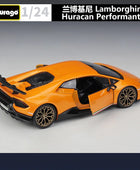 Bburago 1:24 Lamborghini Huracan Performante Alloy Sports Car Model Diecast Metal Racing Car Model Simulation Childrens Toy Gift - IHavePaws