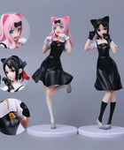 22CM Anime Kaguya-sama Love is War Fujiwara Chika Rabbit Dress Up Doll Model PVC Action Figures For Gift - IHavePaws