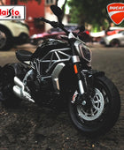 Maisto 1:12 DUCATI X Diavel S Alloy Racing Motorcycle Model Diecasts Metal Street Sports Motorcycle Model Simulation Black - IHavePaws