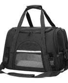Pet Carrier Portable Cat And Dog Outgoing Bag Breathable Pet Car Carrying Bag Black - ihavepaws.com