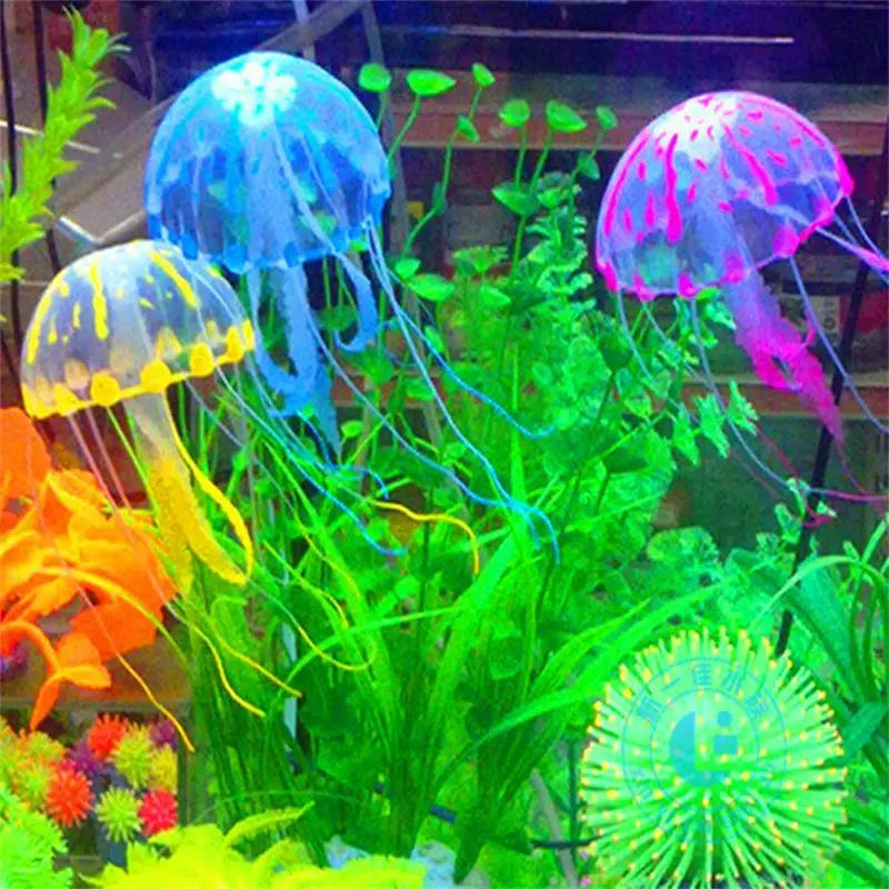 Artificial Swim Effect Jellyfish Aquarium Decoration - IHavePaws