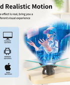 Wifi 3D Hologram Fan Projector 56cm 672 LED Advertising Display Sign Holographic Lamp Picture Video Player Remote - IHavePaws