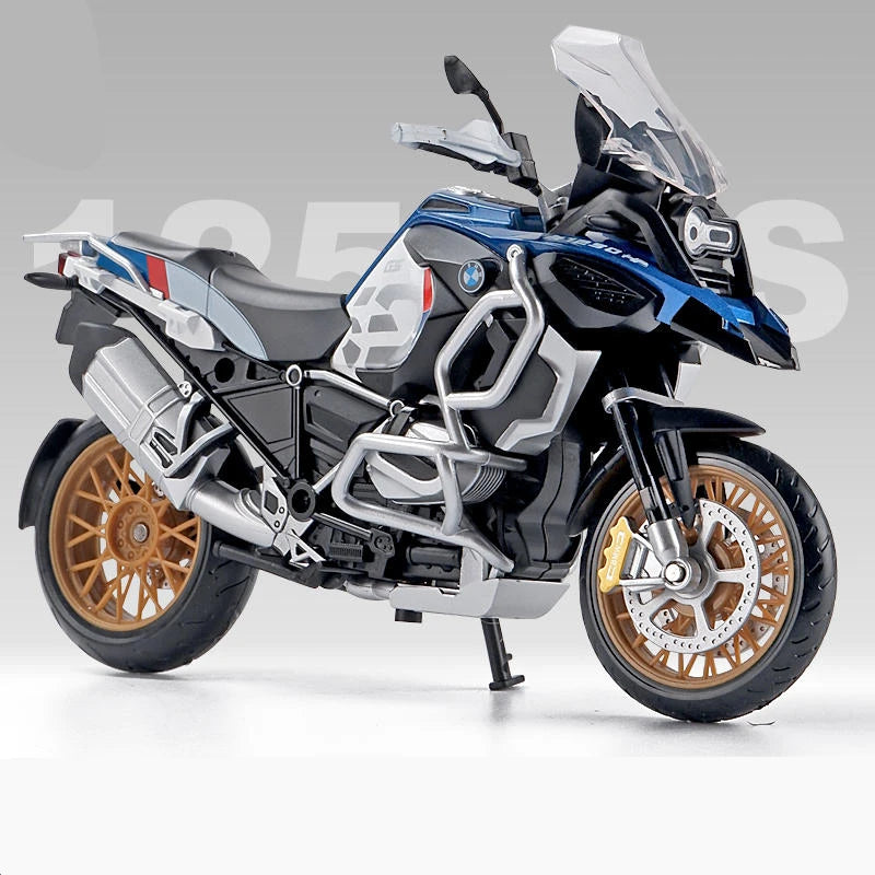 1:12 BMW R1250GS Alloy Racing Motorcycle Model Diecast - IHavePaws