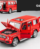 1:32 G65 G63SUV Alloy Car Model Diecasts & Toy Metal Off-road Vehicles Car Model Simulation Sound Light Collection Kids Toy Gift Red - IHavePaws