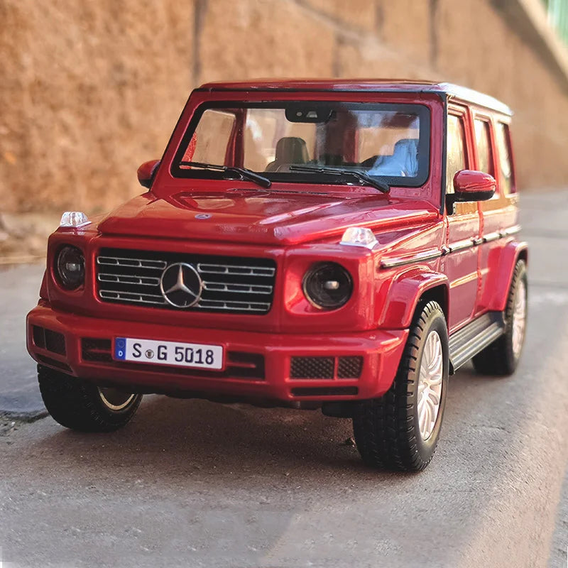 Maisto 1:24 Mercedes-Benz G-Class G500 SUV Alloy Car Model Diecasts Metal Toy Off-road Vehicles Car Model Simulation Kids Gifts