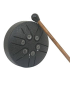 Buddha Stones Mini Steel Tongue Drum 3-inch sound healing drum kit - IHavePaws