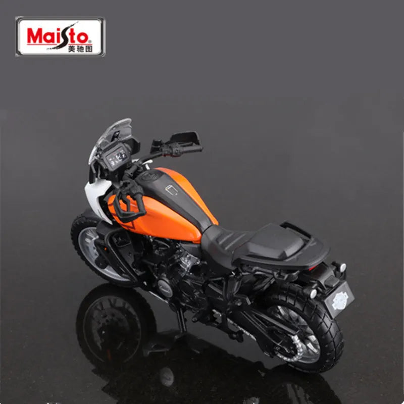 Maisto 1:18 Harley Davidson Pan America 1250 Alloy Motorcycle Model Diecasts Metal Toy Street Racing Motorcycle Model Kids Gifts