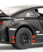 1:32 Skyline Ares Nissan GTR CSR2 Alloy Sports Car Model Diecast Metal Toy Racing Car Model Simulation - IHavePaws