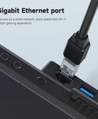 Hagibis 6 in 1 Steam Deck Docking Station Dock Holder Hub USB C to RJ45 4K 60HZ HDMI-compatible Fast Charging Base Accessories - IHavePaws