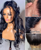 Body Wave Human Hair Lace Frontal Wig 13x4 13x6 Transparent Glueless Lace Front Wigs 6X4 Glueless Wig Ready To Wear Pre Cut Wigs