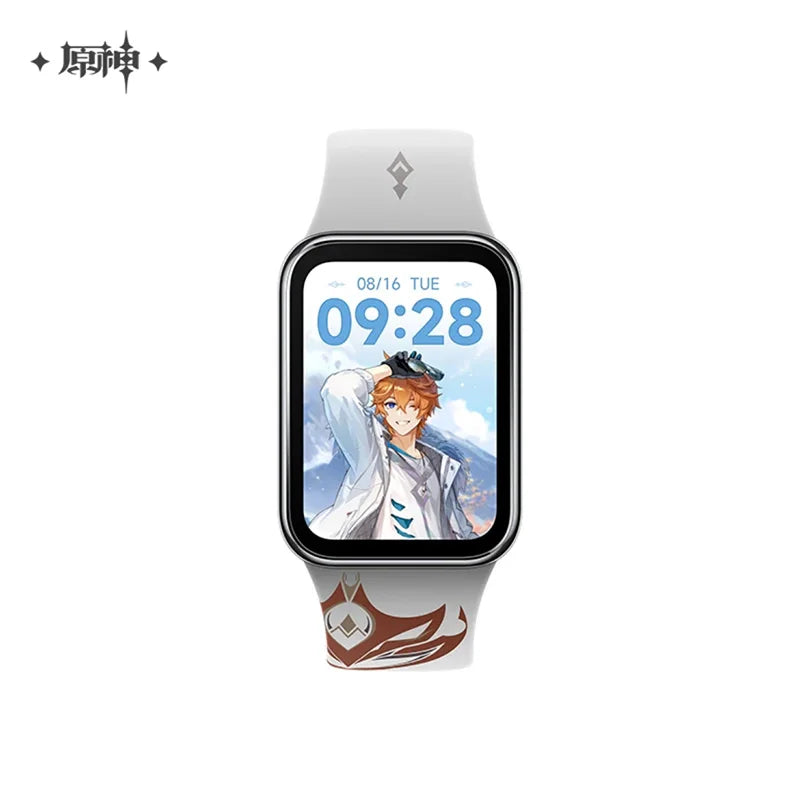 Sunsyea Genshin Impact Official Merch miHoYo Original Theme Series Tartaglia Watch Sports Smart Wristband Figure Set - IHavePaws