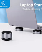 Hagibis Laptop Stand Magnetic Portable Cooling Pad For MacBook Laptop Cool Ball Heat Dissipation Skidproof Pad Cooler Stand - IHavePaws