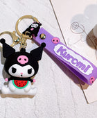 1PC Cute Sanrio Series Keychain For Men Colorful Keyring Accessories For Bag Key Purse Backpack Birthday Gifts SLO 01 - ihavepaws.com