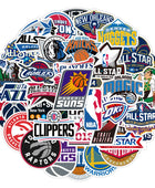 50pcs Basketball Team Logo DIY Sticker 50pcs - IHavePaws