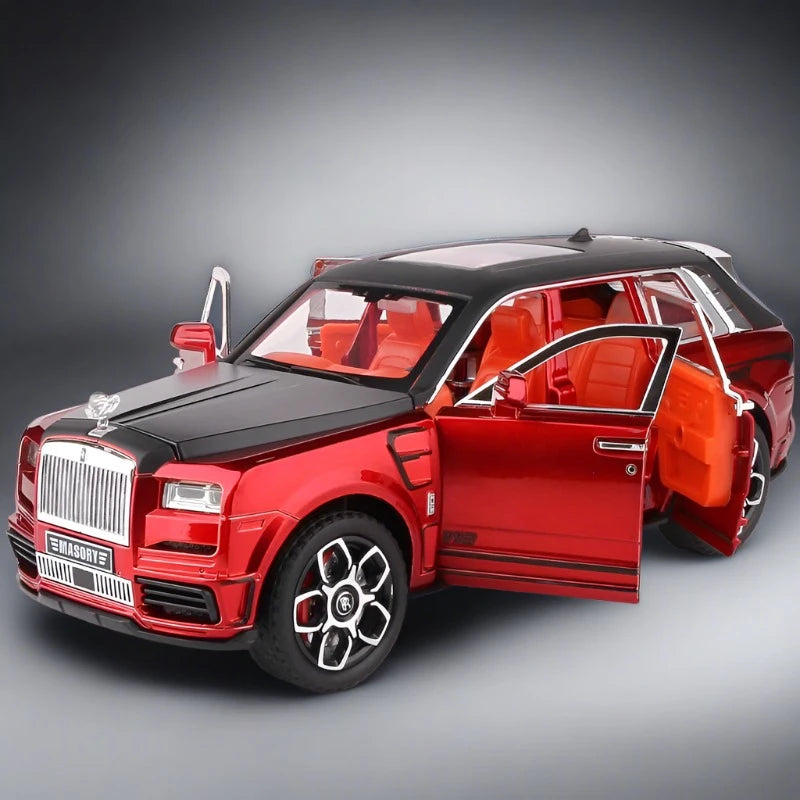 1:24 Rolls Royce SUV Cullinan Mansory Alloy Luxy Car Model Diecasts Metal Toy Car Model Simulation Red - IHavePaws