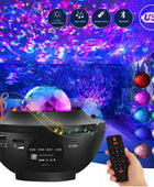 Colorful Starry Projector Galaxy Night Light with Bluetooth Music Player RGB - IHavePaws
