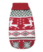 Adorable Cat Sweater: Cozy Winter Style for Your Feline Friend White Navy Deer / 6 - IHavePaws