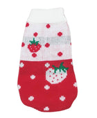 Adorable Cat Sweater: Cozy Winter Style for Your Feline Friend Red Strawberry / 6 - IHavePaws