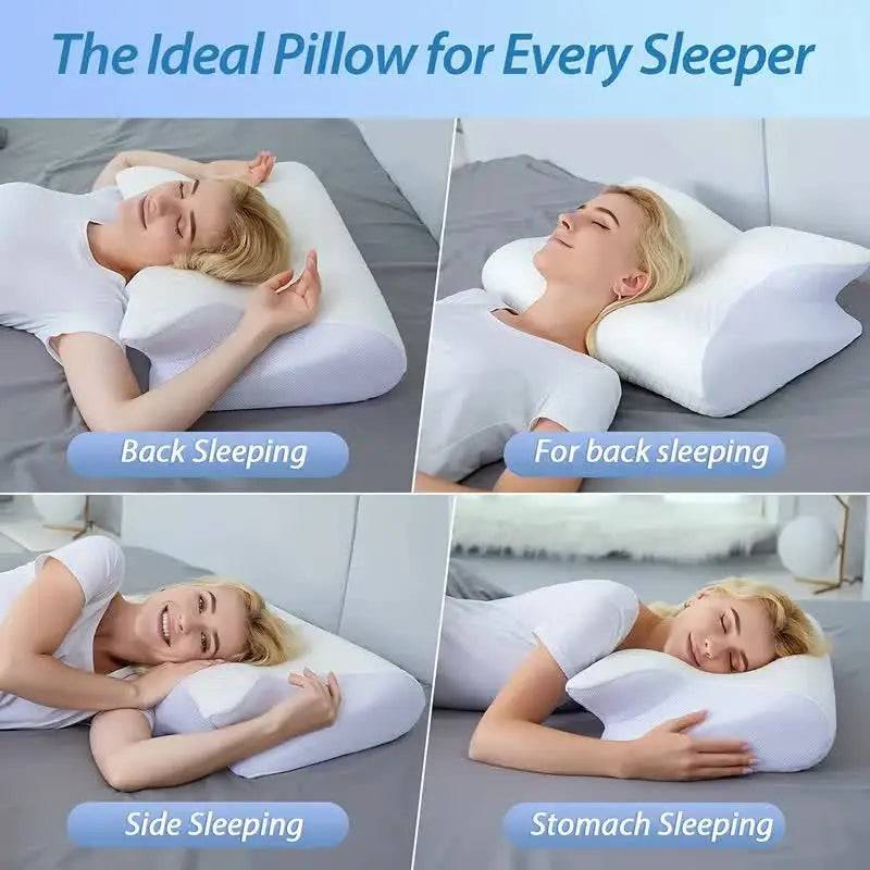 Butterfly Sleep Memory Neck Pillow - IHavePaws
