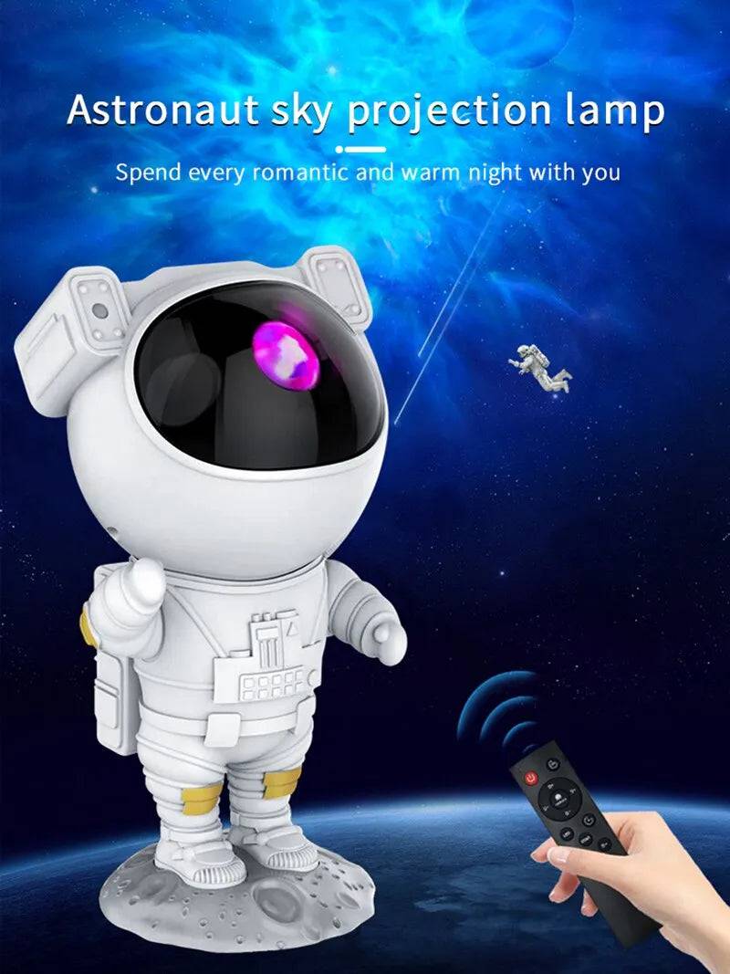 Cosmic Explorer: Astronaut Star Projector and Galaxy LED Lamp 👨‍🚀 Standing - IHavePaws