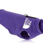 Couture Canine Elegance: Autumn-Winter Fleece Sweater Collection for Small Breeds Purple / S - IHavePaws
