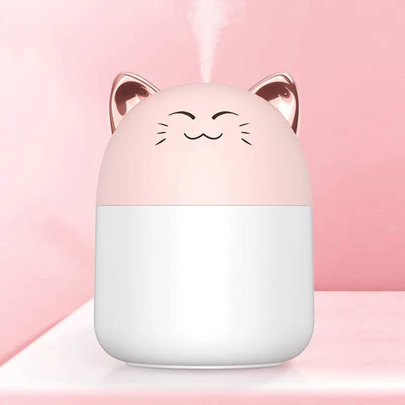 Cute Cat Style Humidifier 250ml Clear - IHavePaws