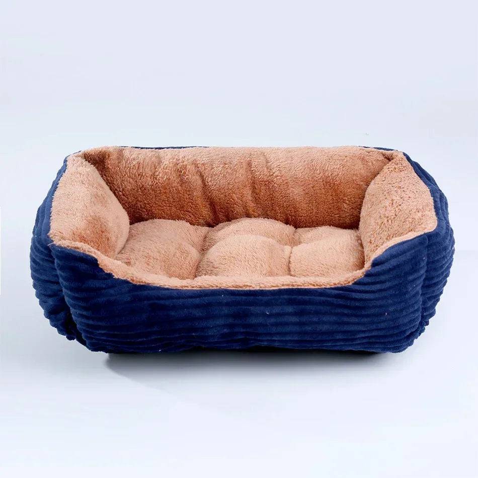 Square Plush Kennel: The Perfect Bed for Your Pet cat dog bed 03 / XS(43X34X12CM) - IHavePaws