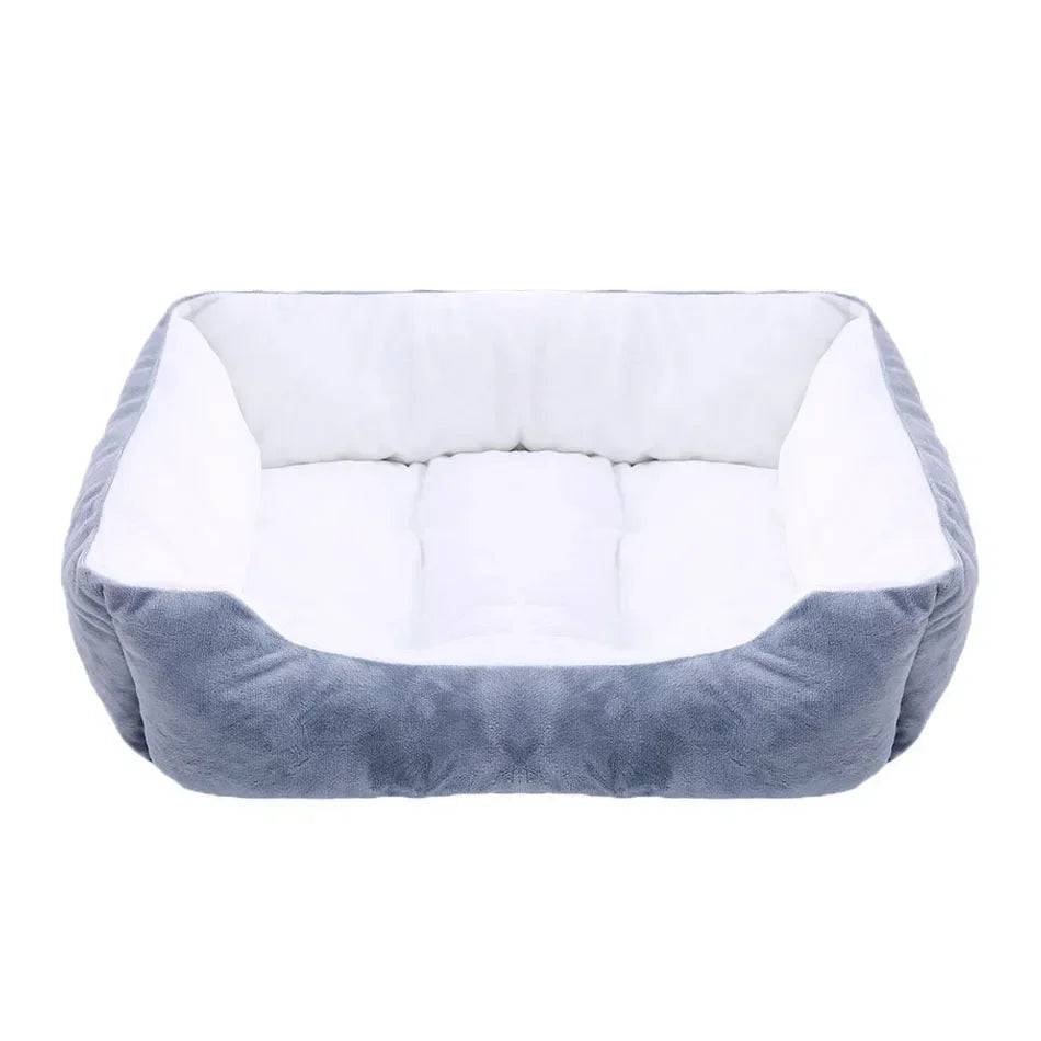 Square Plush Kennel: The Perfect Bed for Your Pet cat dog bed 14 / XS(43X34X12CM) - IHavePaws