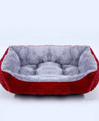 Square Plush Kennel: The Perfect Bed for Your Pet cat dog bed 02 / XS(43X34X12CM) - IHavePaws