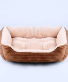 Square Plush Kennel: The Perfect Bed for Your Pet cat dog bed 01 / XS(43X34X12CM) - IHavePaws