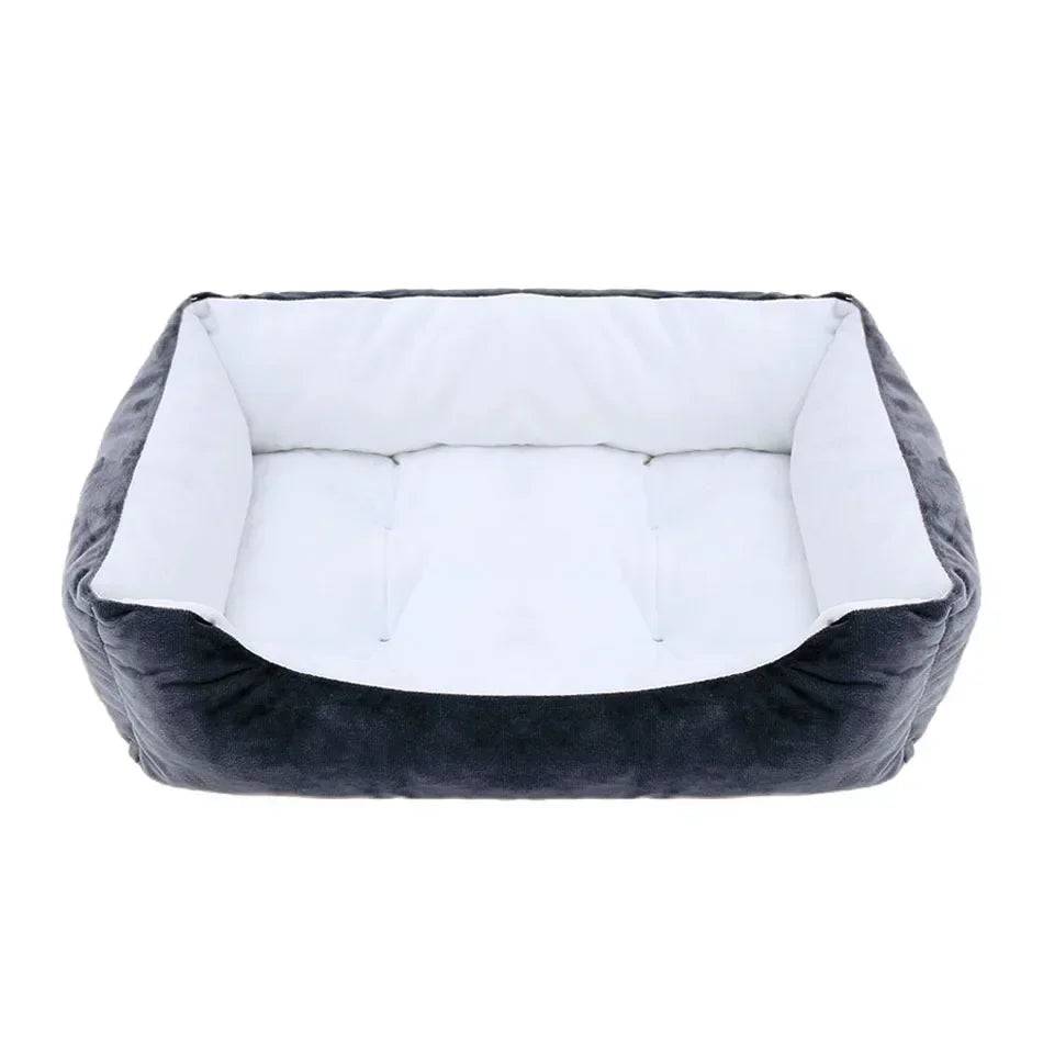 Square Plush Kennel: The Perfect Bed for Your Pet cat dog bed 16 / XS(43X34X12CM) - IHavePaws