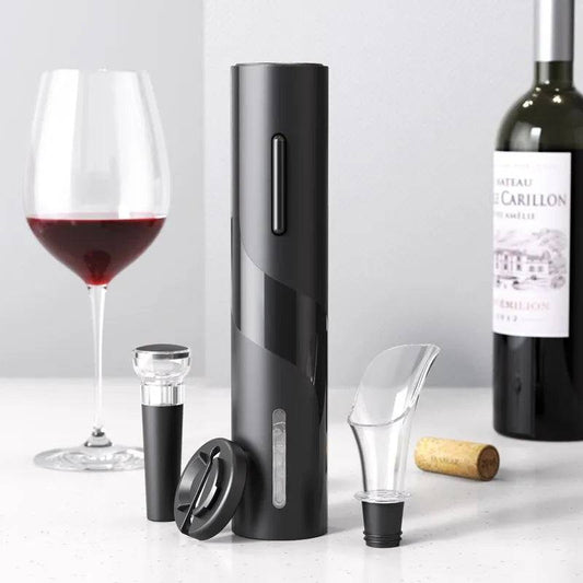 Electric Wine Opener: Effortless Elegance with cutter stopper - IHavePaws