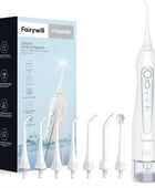 Fairywill Water Flosser 5020E: Effortless Deep Clean for a Sparkling Smile White - IHavePaws