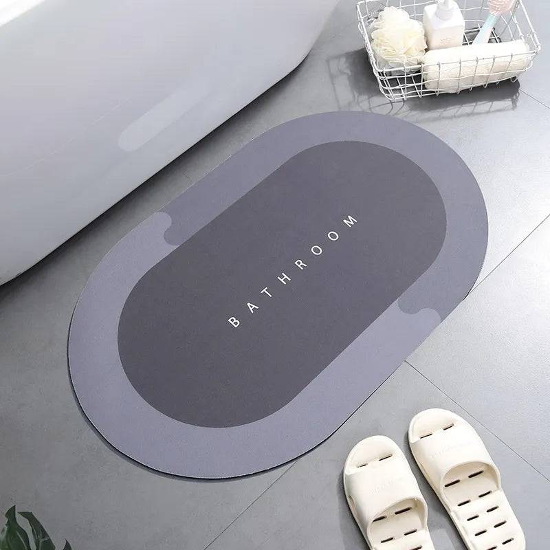 Nappa Leather Bath Mat | Luxurious Comfort & Safety for Your Bathroom B-Grey / 400MMx600MM - IHavePaws
