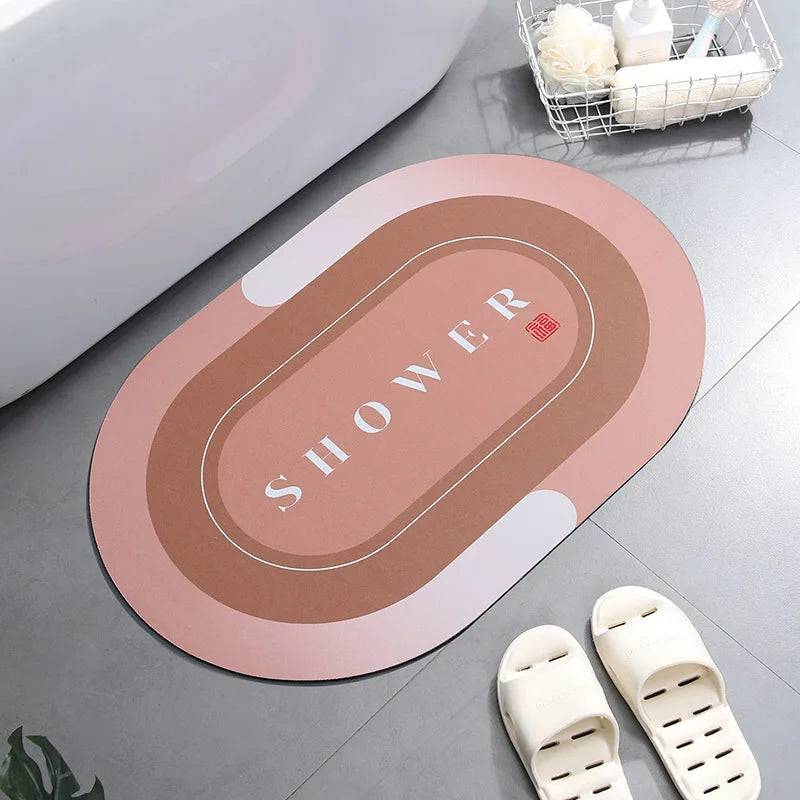 Nappa Leather Bath Mat | Luxurious Comfort & Safety for Your Bathroom C-Orange / 400MMx600MM - IHavePaws
