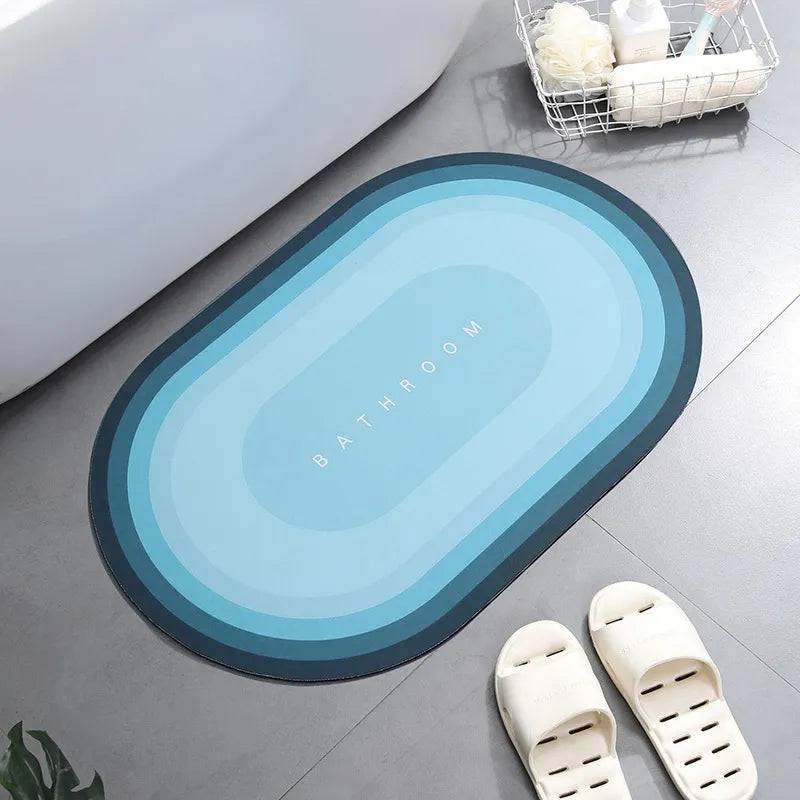 Nappa Leather Bath Mat | Luxurious Comfort & Safety for Your Bathroom B-Blue / 400MMx600MM - IHavePaws