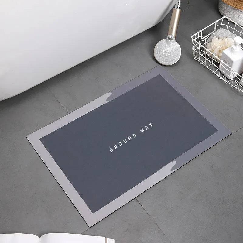 Nappa Leather Bath Mat | Luxurious Comfort & Safety for Your Bathroom D-Gray / 400MMx600MM - IHavePaws
