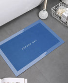 Nappa Leather Bath Mat | Luxurious Comfort & Safety for Your Bathroom D-Blue / 400MMx600MM - IHavePaws