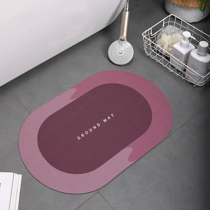 Nappa Leather Bath Mat | Luxurious Comfort & Safety for Your Bathroom E-Red / 400MMx600MM - IHavePaws