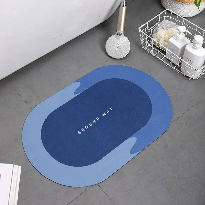 Nappa Leather Bath Mat | Luxurious Comfort & Safety for Your Bathroom E-Blue / 400MMx600MM - IHavePaws