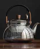 Glass Teapot Beam Kettle Household Tea Pot Set, Electric Pottery Stove Teapot 01 - IHavePaws