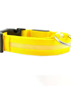 GlowGuard LED Dog Collar: Keep Your Pet Safe and Stylish in the Dark Yellow battery / XS neck 28-40cm - IHavePaws