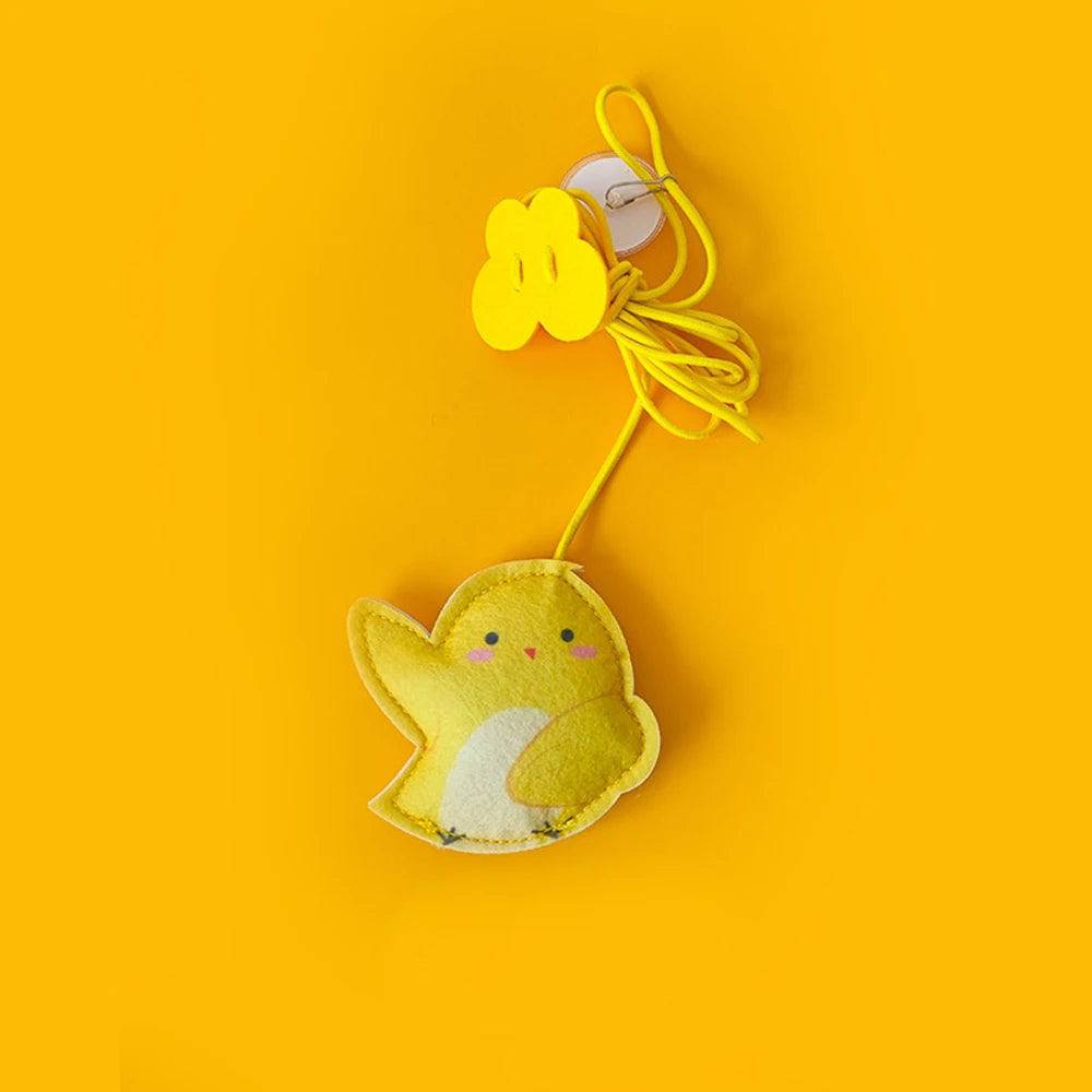 Hanging Door Type Cat Toy Retractable Funny Stick Chick - IHavePaws