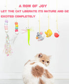 Hanging Door Type Cat Toy Retractable Funny Stick - IHavePaws