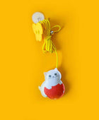 Hanging Door Type Cat Toy Retractable Funny Stick Kitten - IHavePaws